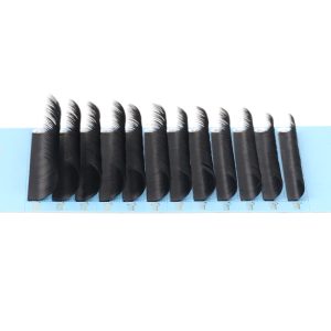 Professional 100% hand made eyelash extension 8-13mm black Individual eyelashes