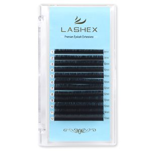 Hot sale volume eyelash extensions black blooming lashes