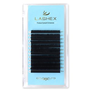 16mm 17mm 18mm individual silk eyelash extension private label