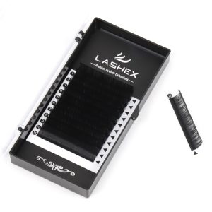 Private Label Individual Matte Silk Individual Ellipse Flat Eyelash Extension