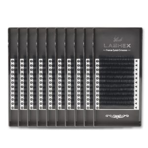 Good quality synthetic material 100% Real Single eyelash extension