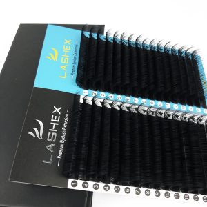 Korea eye lashes Silk Eyelash Extention C 0.15mm Synthetic Fiber Eyelashes Extensions